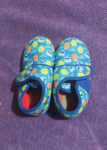 Çok Renkli Erkek Çocuk Sıcak Terlikler - Görsel 2