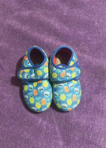 Çok Renkli Erkek Çocuk Sıcak Terlikler - Görsel 4