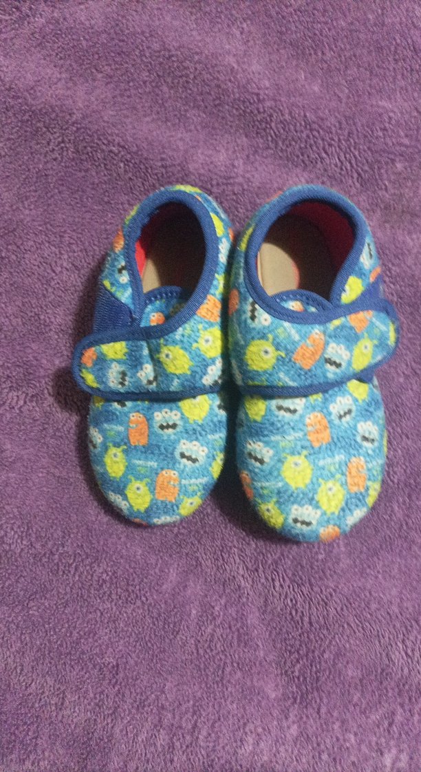 Çok Renkli Erkek Çocuk Sıcak Terlikler - Görsel 3