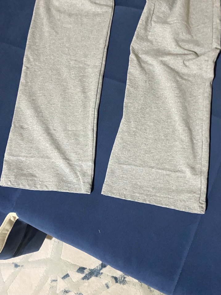 Düşük Bel Gri Eşofman - Görsel 3