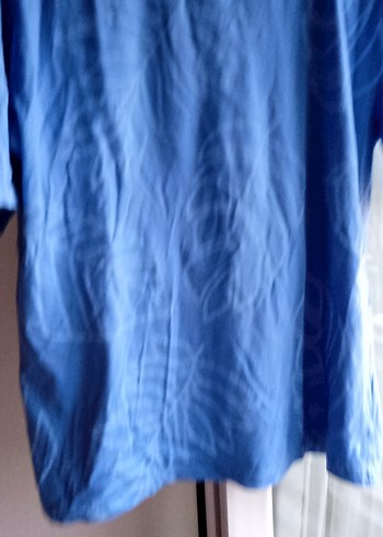 Mavi Bağlama Desenli Tişörtü - Görsel 3