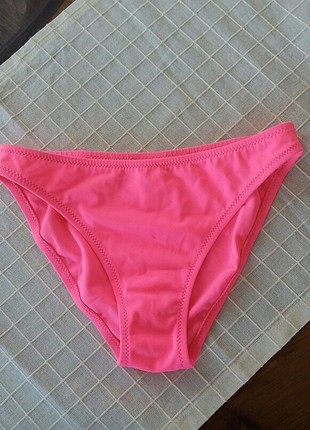 xs Beden pembe Renk pembe fosforlu alt bikini