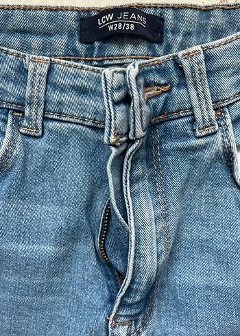 LC Waikiki Kadın Mavi Denim Dar Kesim Midi Jean