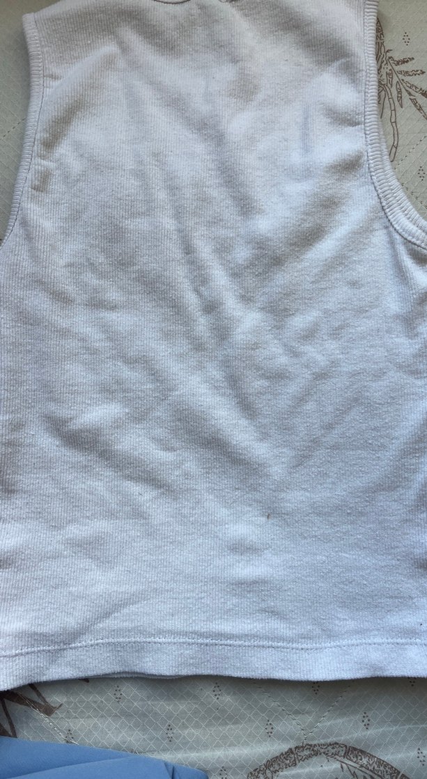 Nakışlı Beyaz Çocuk Atlet - Görsel 2