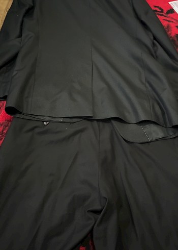 Erkek Siyah Klasik Kesim Takım Elbise - Görsel 3