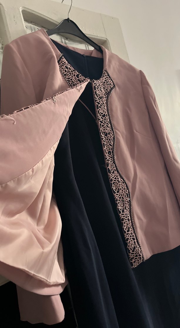 Pembe İş Kadını Kadın Takım Elbise - Görsel 2