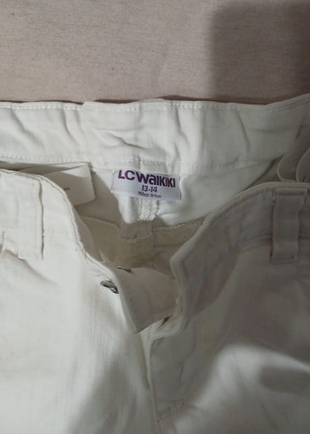 LC Waikiki Beyaz Midi Pantolon