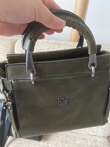 Silver Polo Çanta el ve postacı