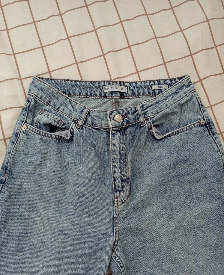 Mavi Kadın Denim Bol Kesim mom Jean - Görsel 2