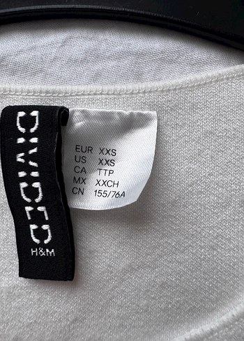 H&M Düğmeli Beyaz Keten Kolsuz Yelek