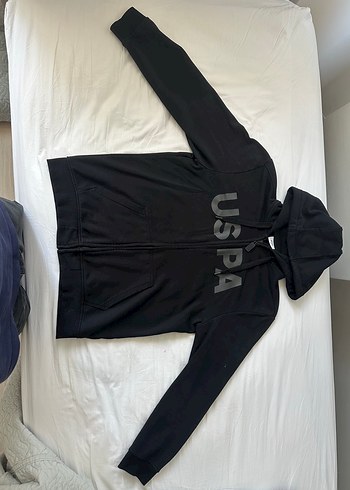 USPA Kapşonlu Hırka