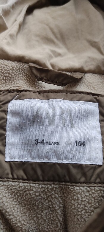 Zara Zata çocuk mont