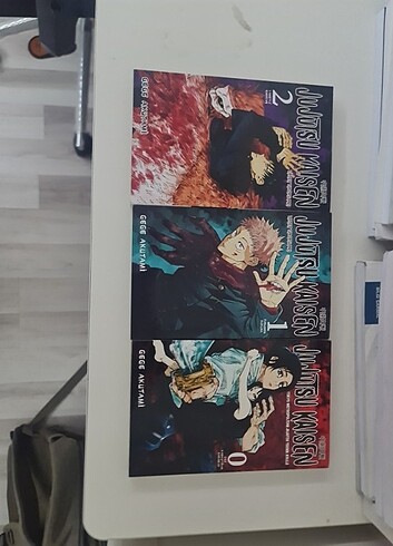 Jujutsu Kaisen 0,1,2 Manga