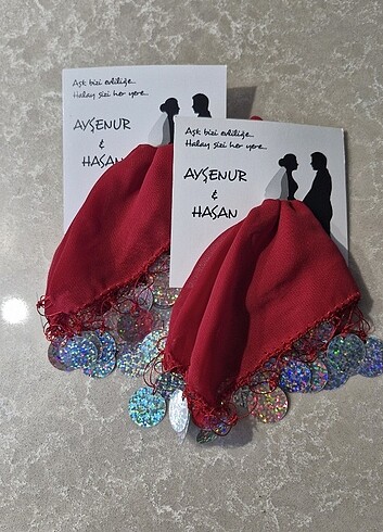 HEDIYELIK KINA GECESI MENDILI - Görsel 2