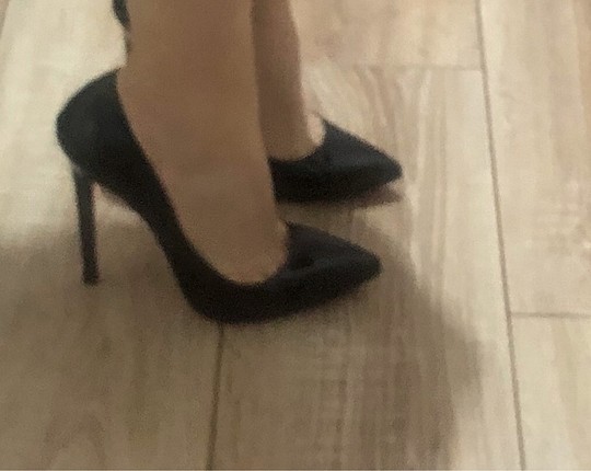 38 Beden siyah Renk Stiletto 