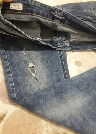 32 Beden mavi Renk Erkek jeans