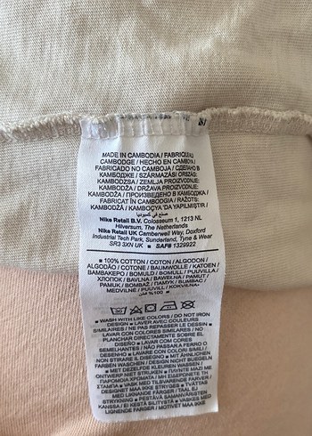 s Beden beyaz Renk Nike Air jordan T shirt Bej