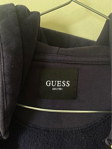 m Beden Guess Fermuarlı sweatshirt