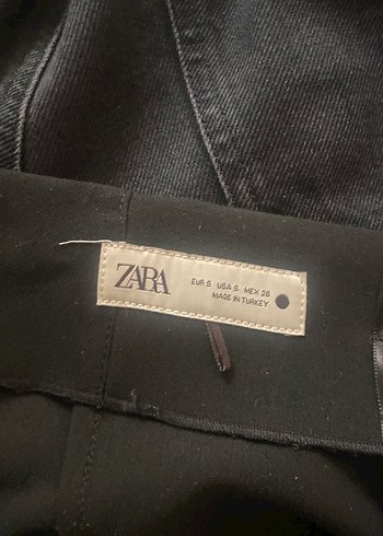 Zara kumaş pantolon siyah - Görsel 4