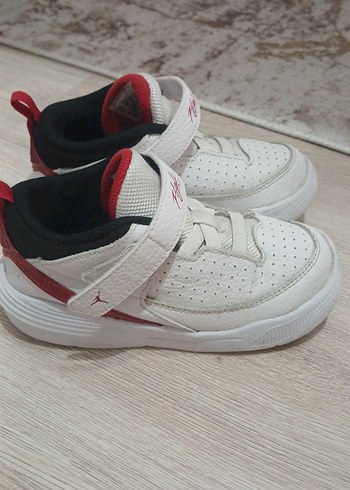 Puma Beyaz Erkek Çocuk Spor Ayakkabı Velcro