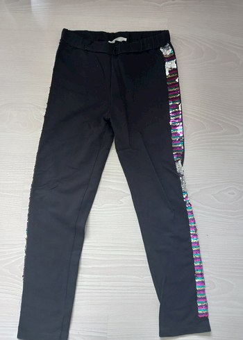 Defacto Kız Çocuk Renkli Payetli Tayt - Görsel 3