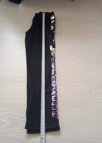 Defacto Kız Çocuk Renkli Payetli Tayt - Görsel 4