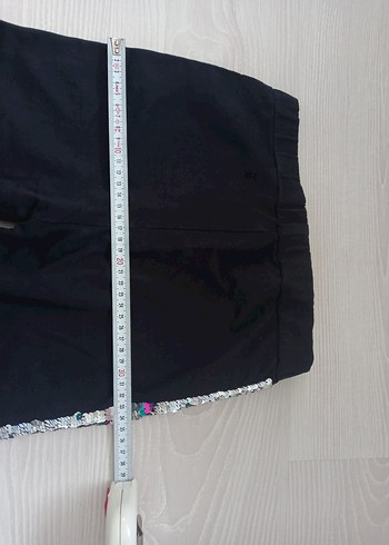 Defacto Kız Çocuk Renkli Payetli Tayt - Görsel 5