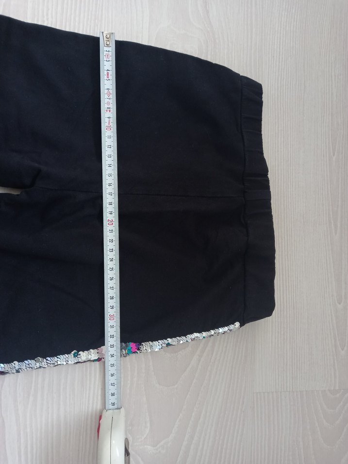 Defacto Kız Çocuk Renkli Payetli Tayt - Görsel 5