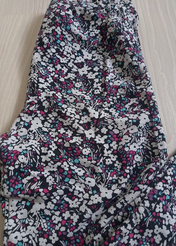 Lcw Kız Çocuk Çiçek desenli Pantolon - Görsel 8