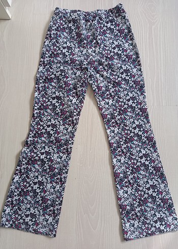 Lcw Kız Çocuk Çiçek desenli Pantolon - Görsel 7