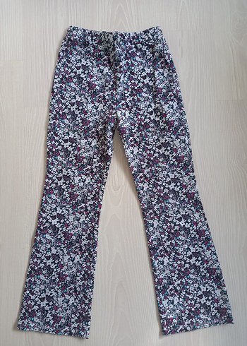 Lcw Kız Çocuk Çiçek desenli Pantolon - Görsel 2