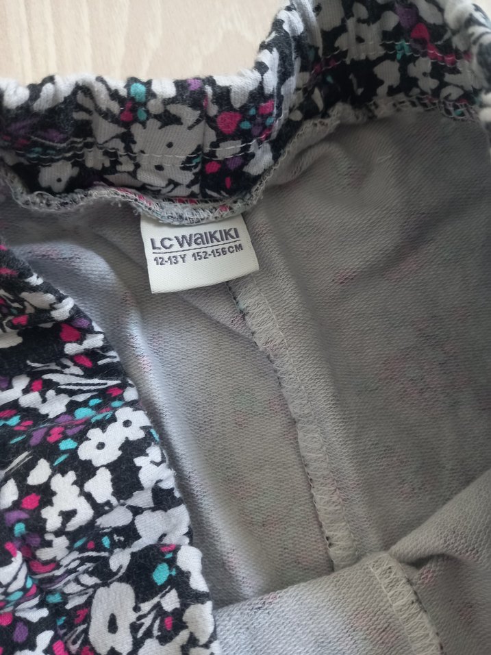 Lcw Kız Çocuk Çiçek desenli Pantolon - Görsel 3