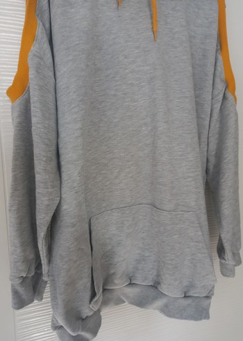 Kapüşonlu Kadın Sweatshirt - Görsel 2