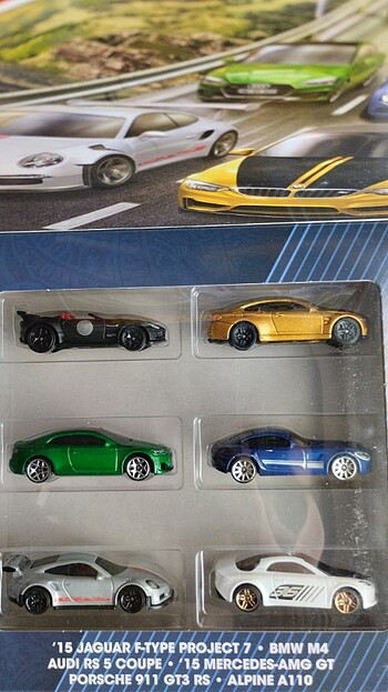 Hot Wheels 6lı set