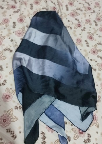 Beden Kadın Bohem Tarzı Mavi Şal