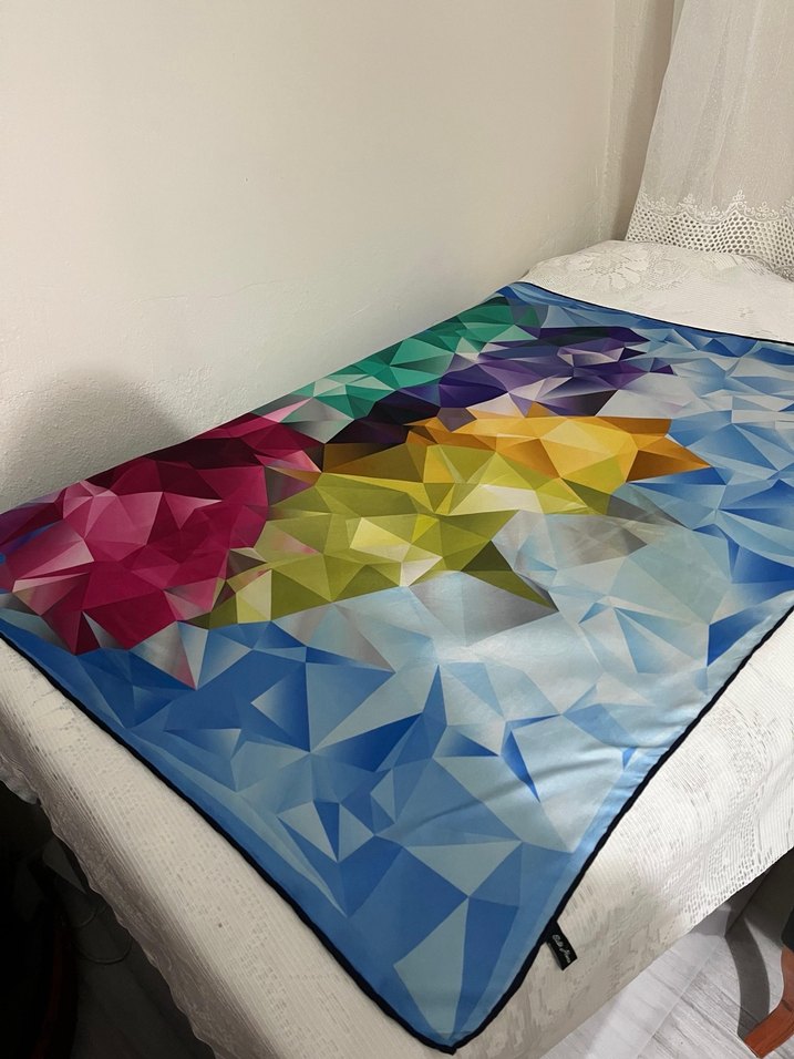 Renkli Kadın Fular - Görsel 2