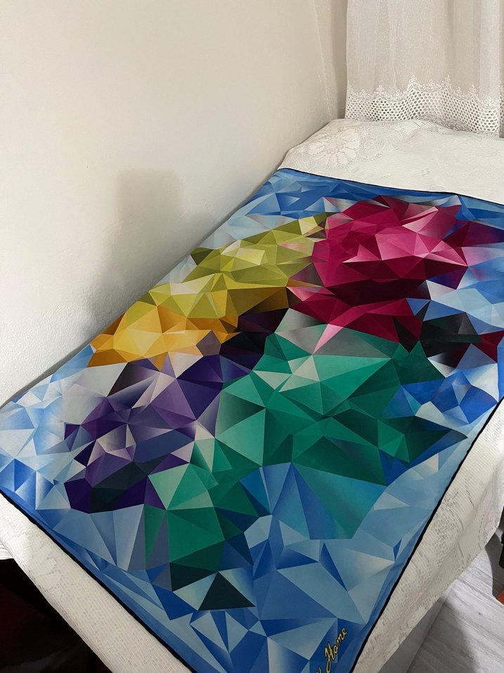 Renkli Kadın Fular - Görsel 3