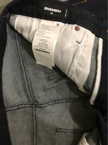 46 Beden lacivert Renk DSQUARED2 pantâlon