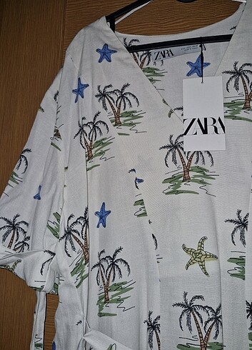 Zara yazlık elbise - Görsel 5
