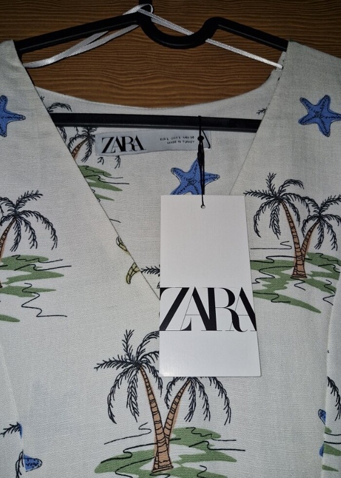 Zara yazlık elbise - Görsel 2