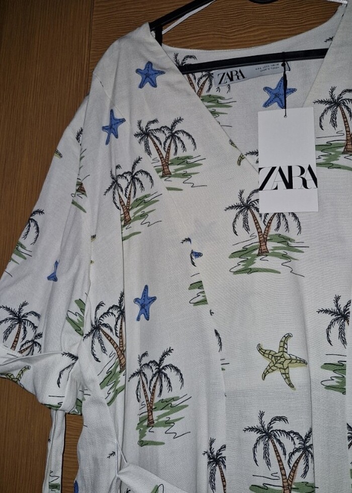 Zara yazlık elbise - Görsel 5