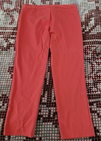 Batik nar çiçeği rengi pantolon - Görsel 2