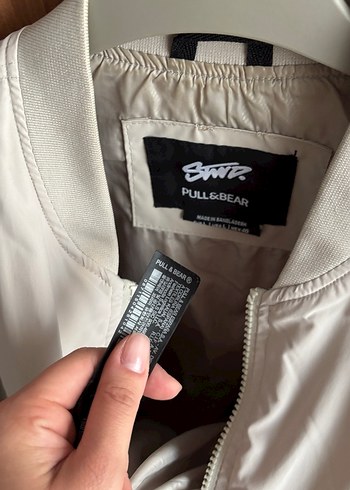 pull and bear bomber ceket - Görsel 6