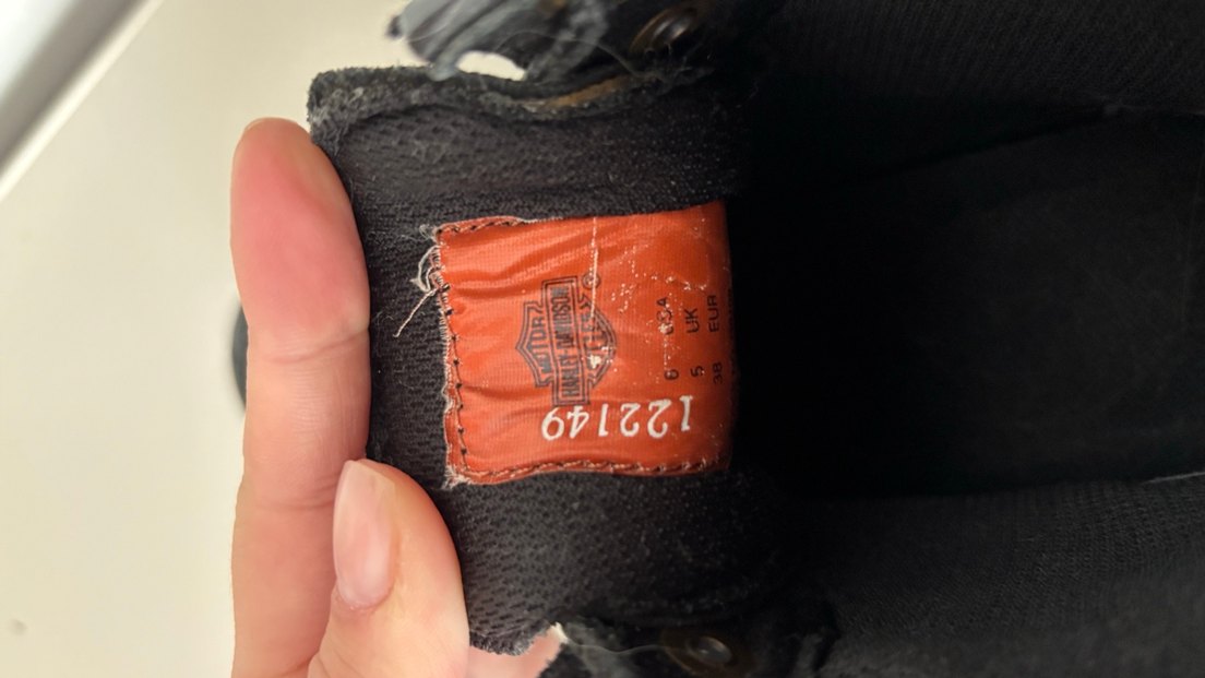 Harley Davidson orijinal bot - Görsel 5