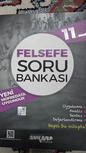 11.sınıf felsefe soru bankası Ankara yayıncılık