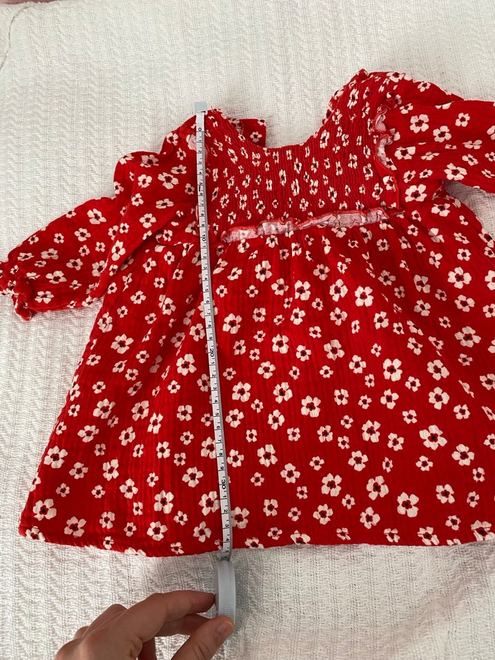 Kız Çocuk Uzun Kollu Renkli Bohem Elbise - Görsel 2