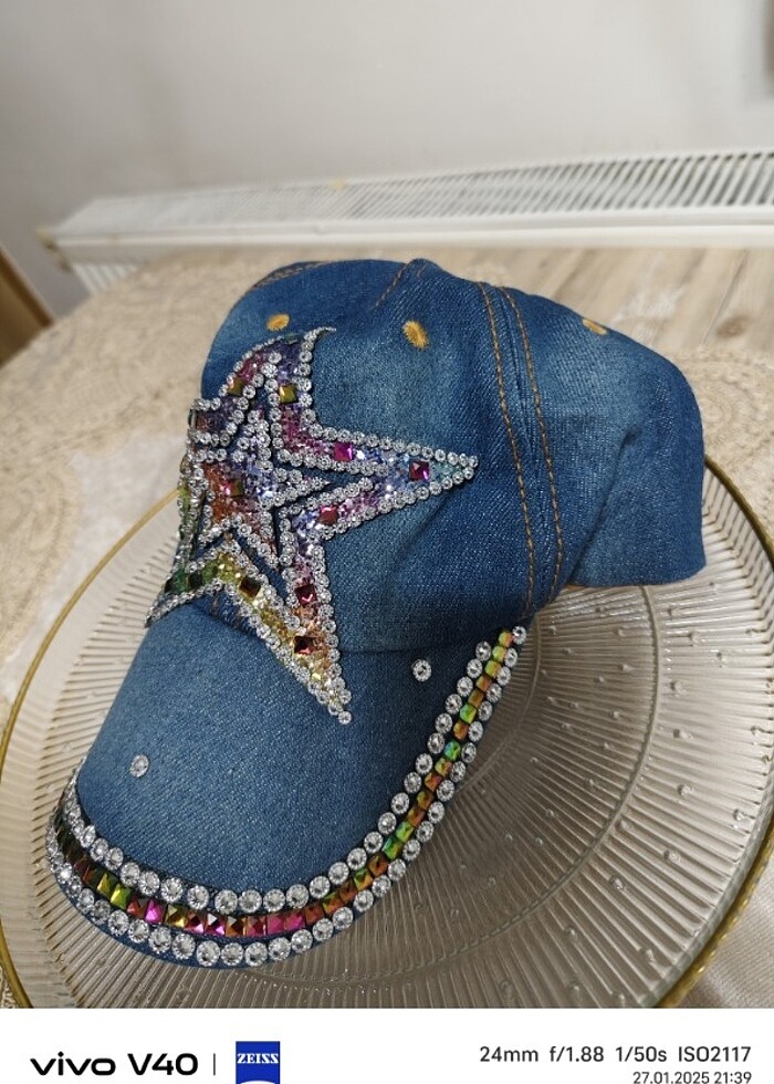 Bayan kot şapka  - Görsel 3