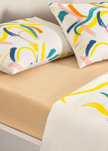 Taç tek kişilik pike takımı - Görsel 6