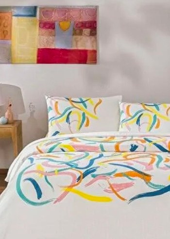 Taç tek kişilik pike takımı - Görsel 4