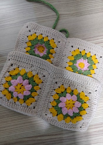 El emeği örgü kitap kılıfı - Görsel 2